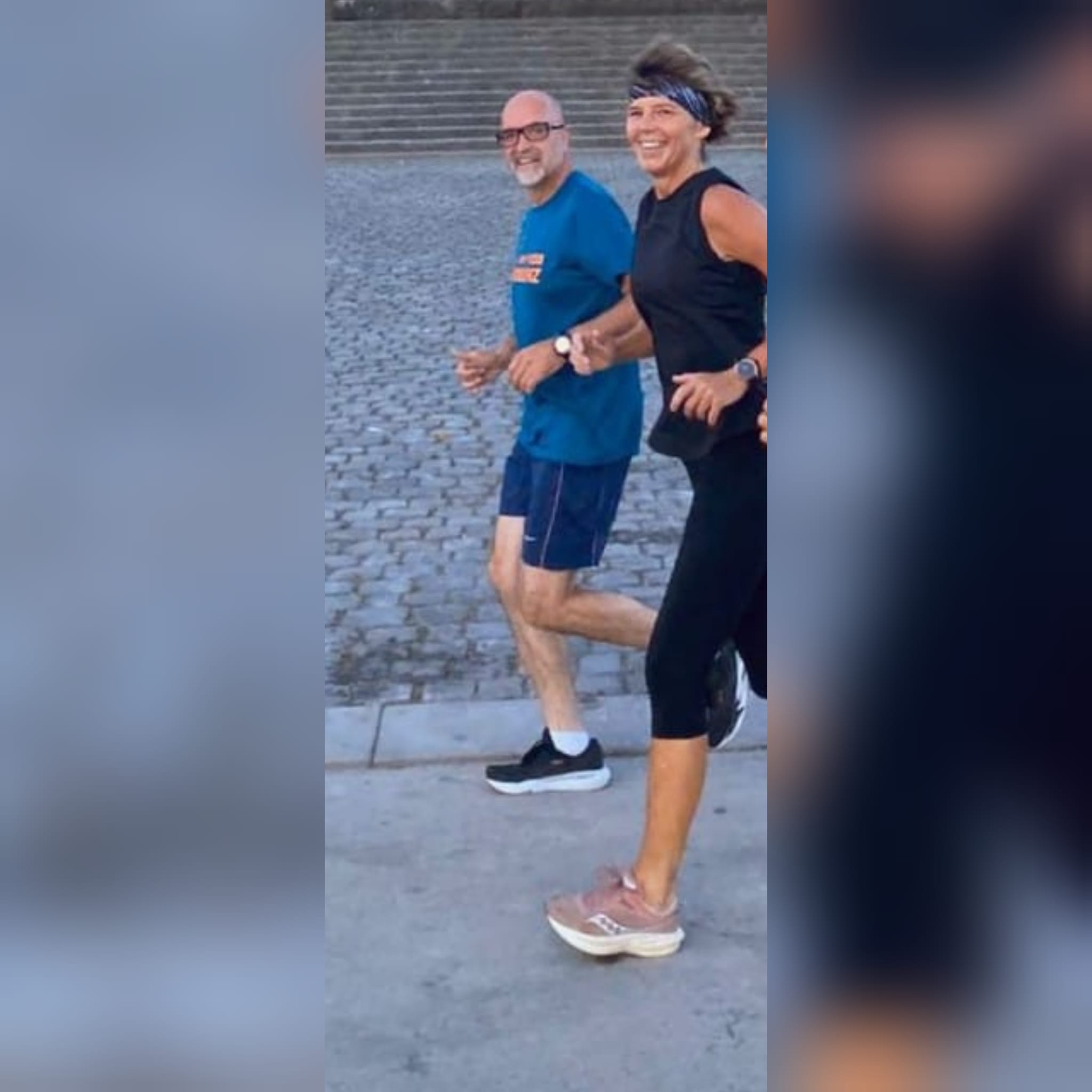 Heilpraktikerin beim Lauftraining